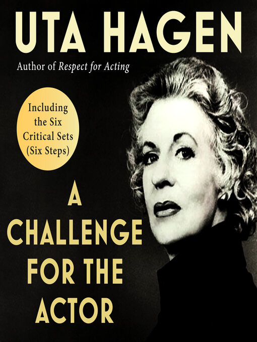 Title details for A Challenge For the Actor by Uta Hagen - Wait list